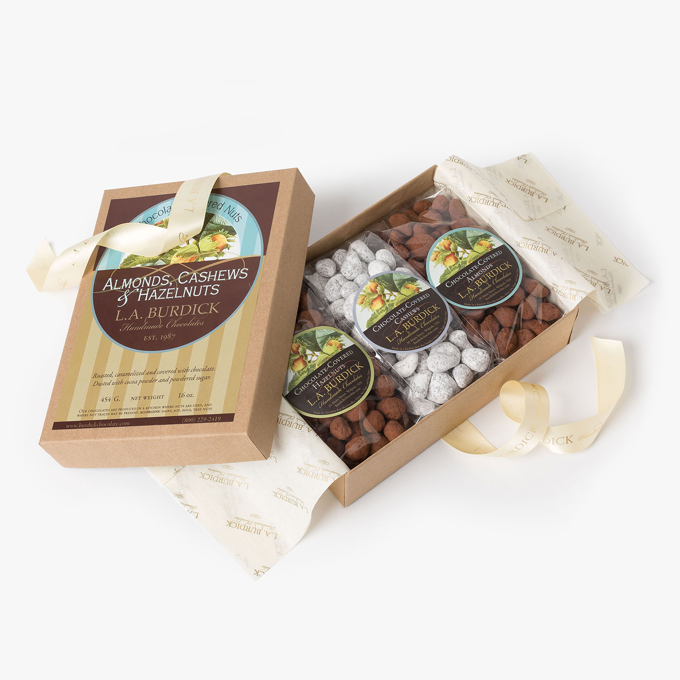 Chocolate-Covered Nut Assortment